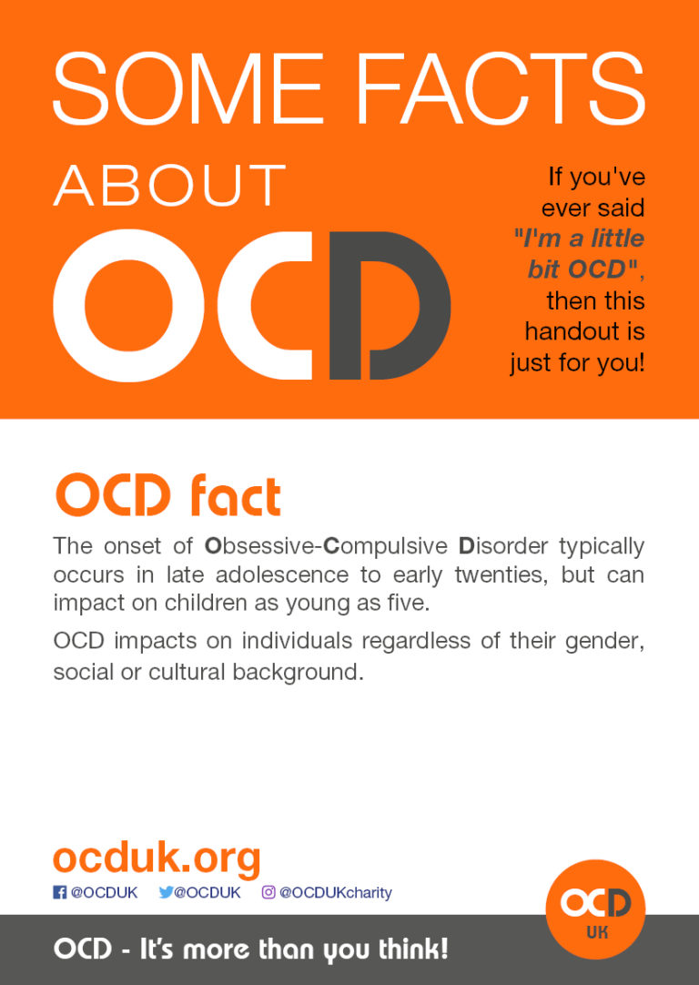 OCD Awareness Handouts OCDUK