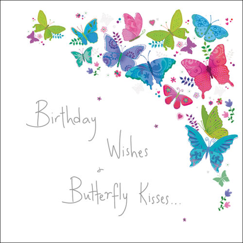 Birthday Wish Butterfly Kisses | OCD-UK