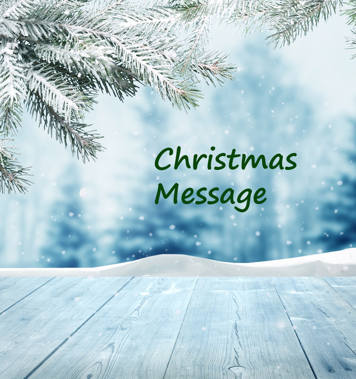 Featured image for “Christmas Message”